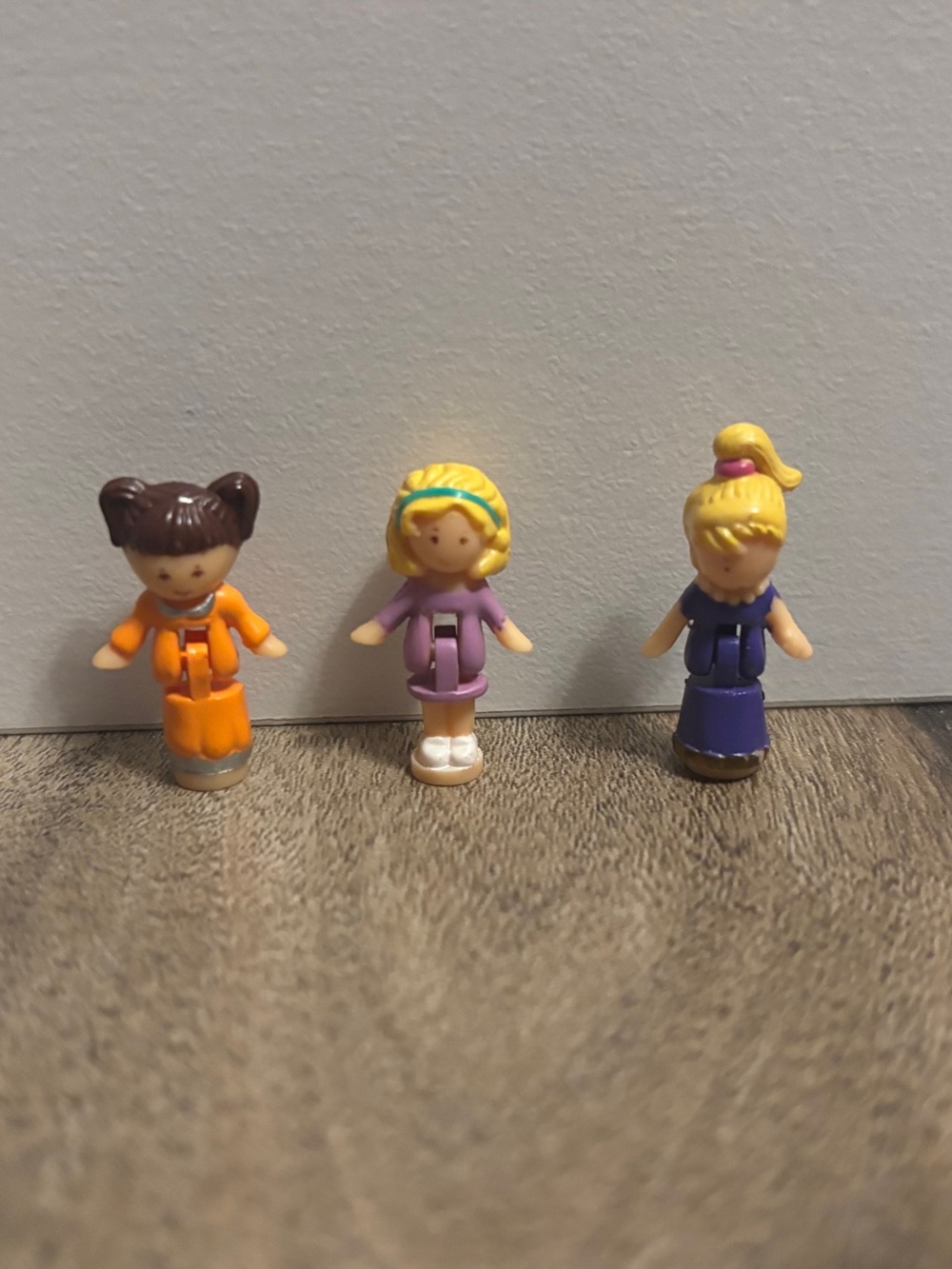 Vintage 1994 Polly Pocket Starbright Dinner Party Dolls